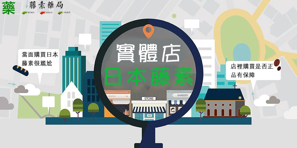 日本藤素實體店鋪